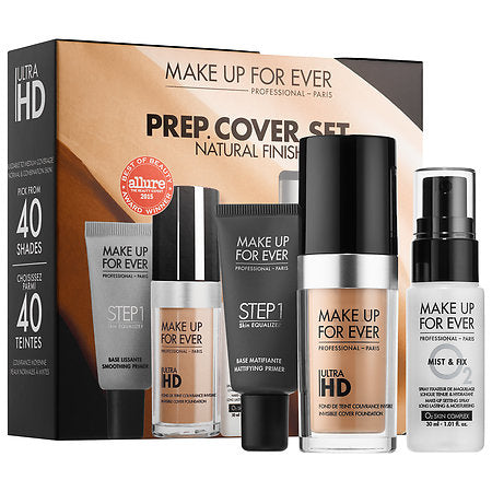 PREP. COVER. SET. Customizable Ultra HD Invisible Cover Foundation Se